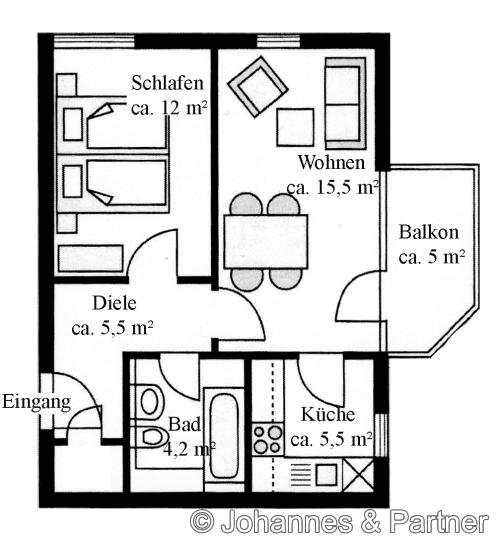 Wohnung Oskarstraße in Dresden