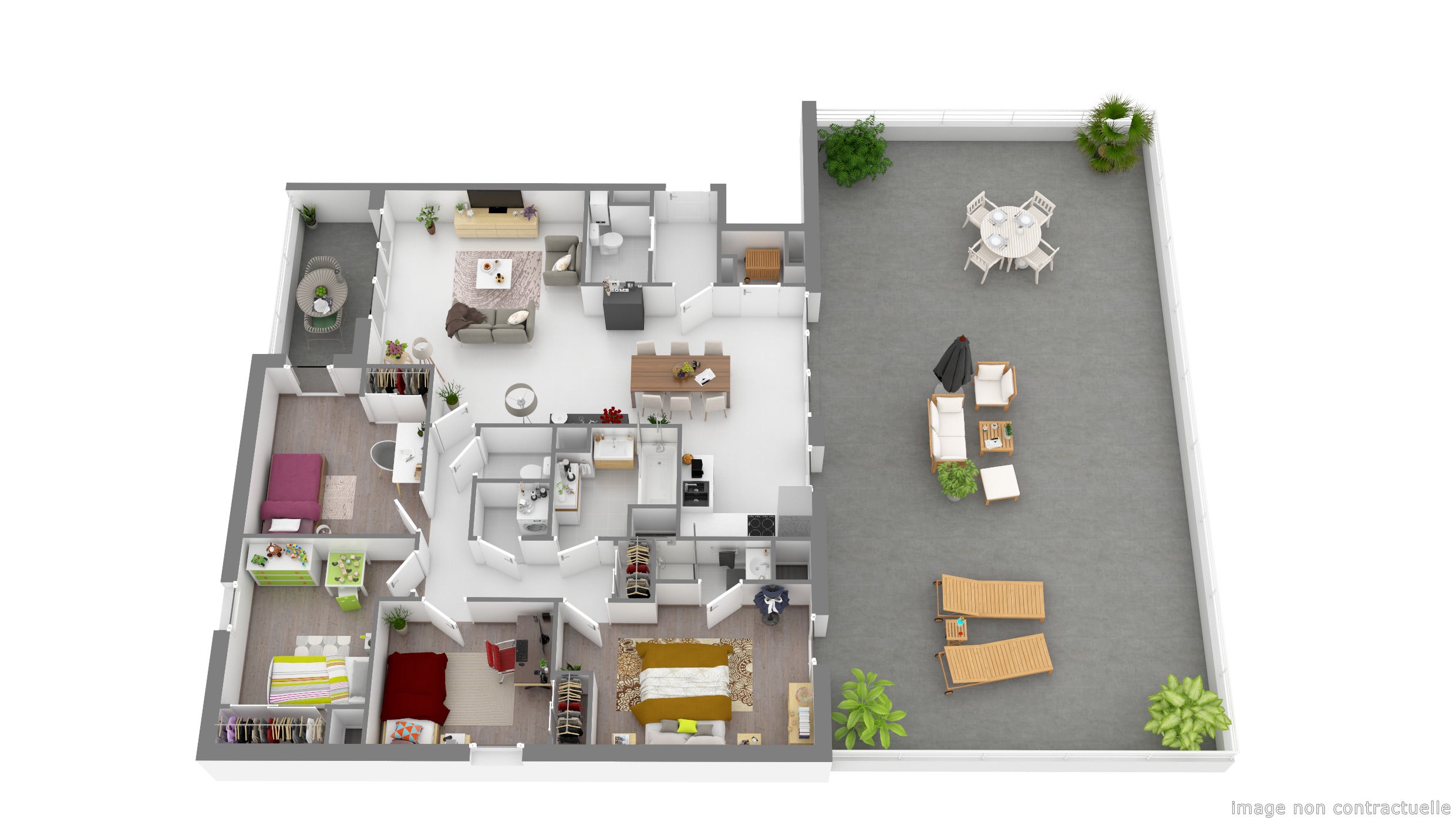 Appartement Boulevard des États-Unis à Lyon