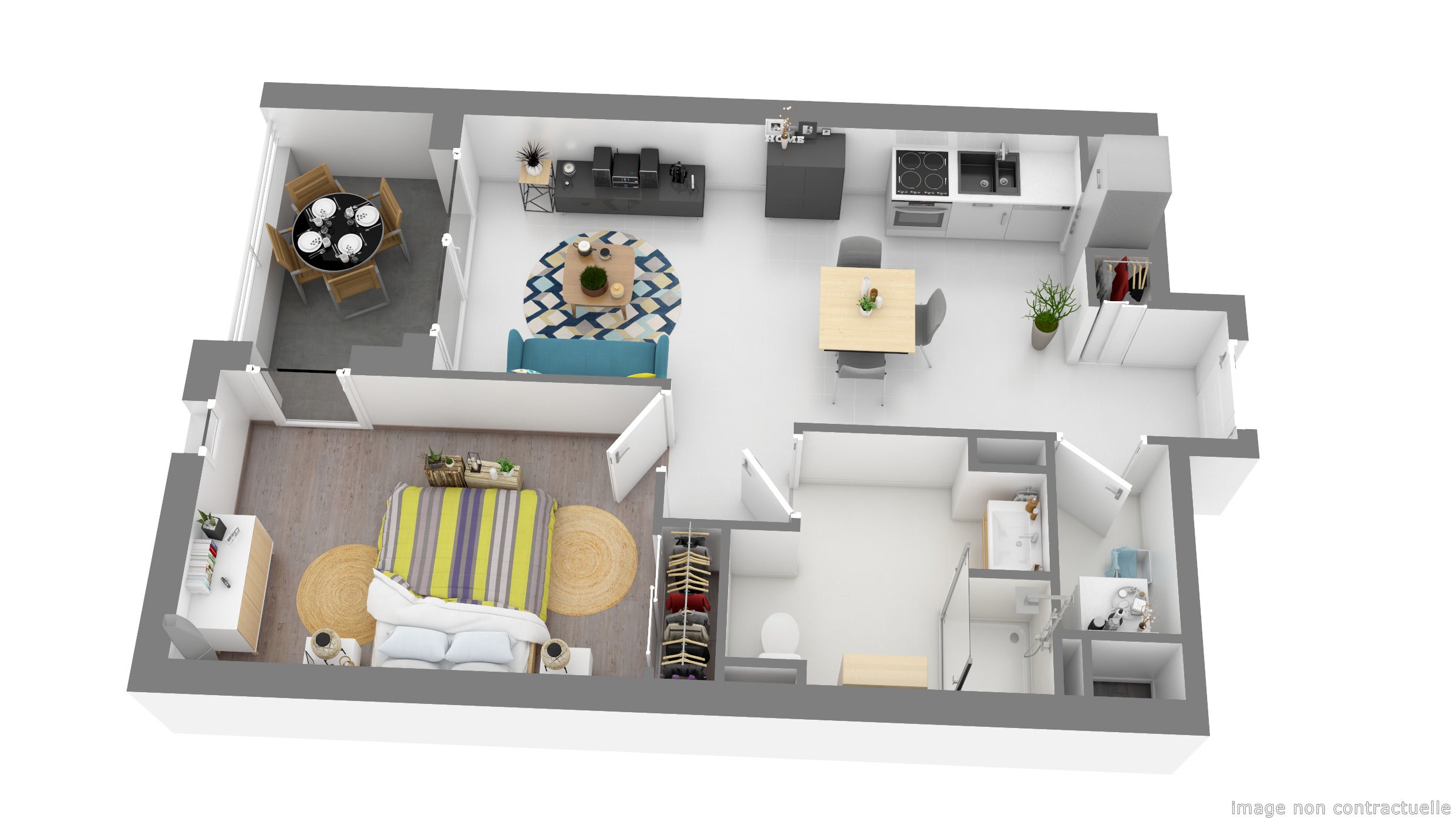 Appartement Boulevard des États-Unis à Lyon
