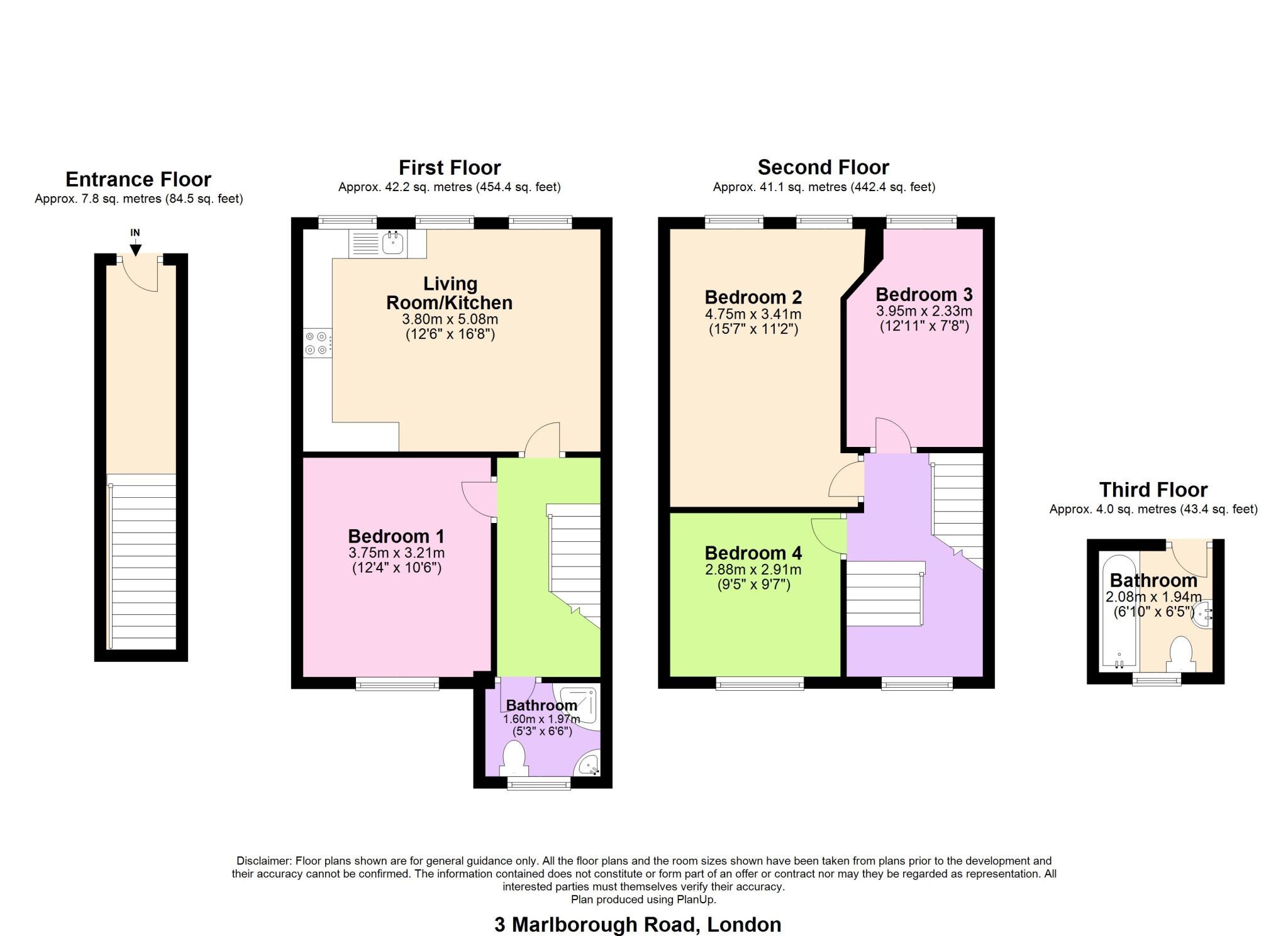 Flat Marlborough Road in Greater London