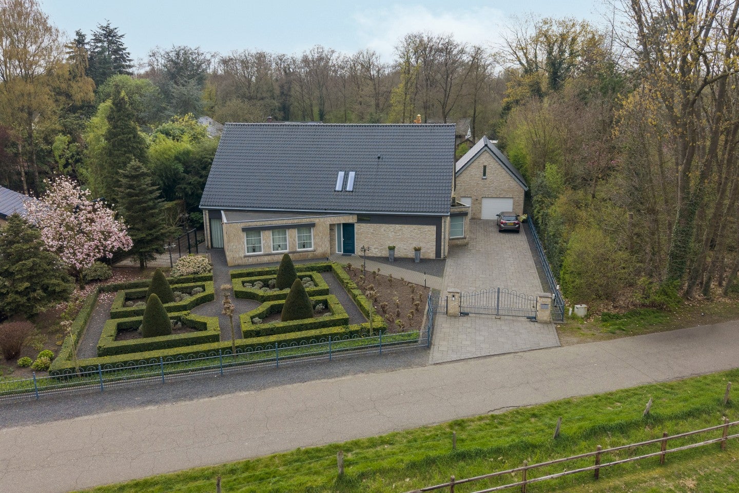 Huis Langstraat 121 in Milsbeek