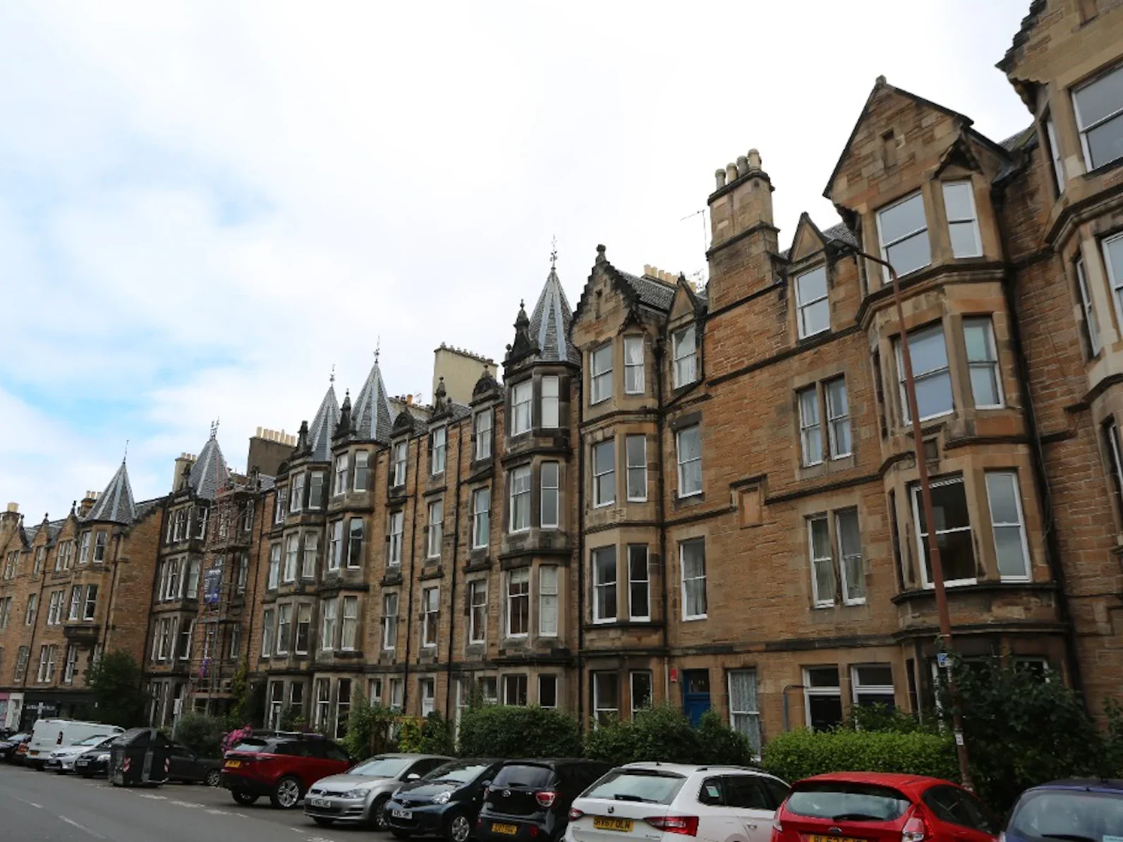 Flat Marchmont Crescent in City of Edinburgh