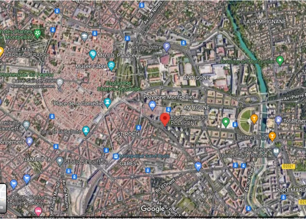 Chambre Allée du Nouveau Monde à Montpellier