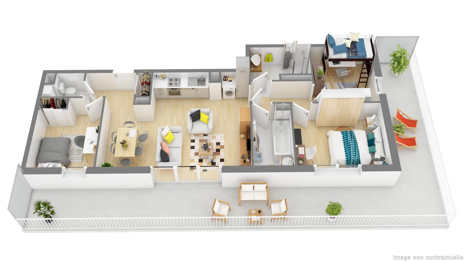 Appartement Rue de la Fontaine à Notre-Dame-de-Bondeville