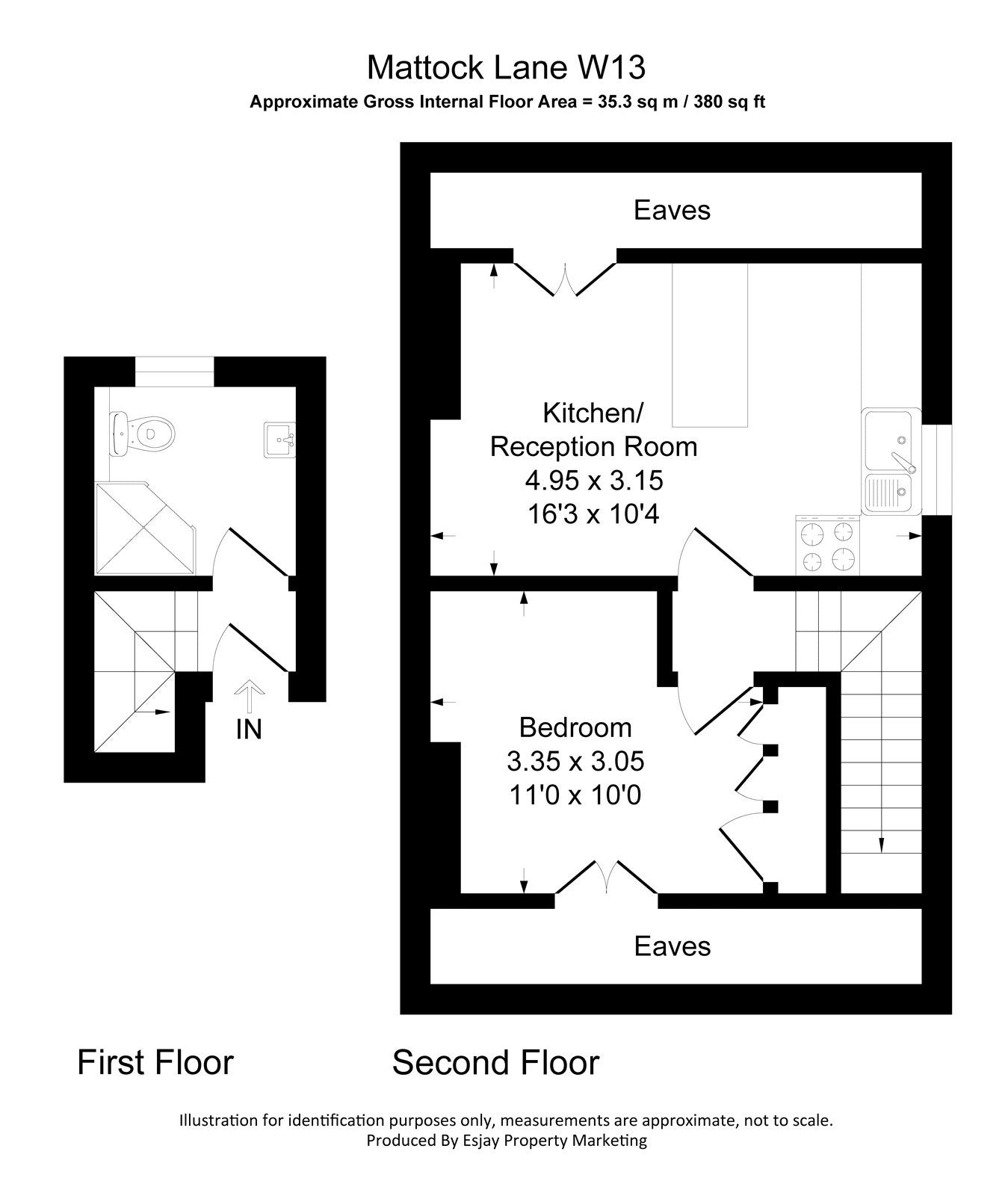 Flat Mattock Lane in Greater London