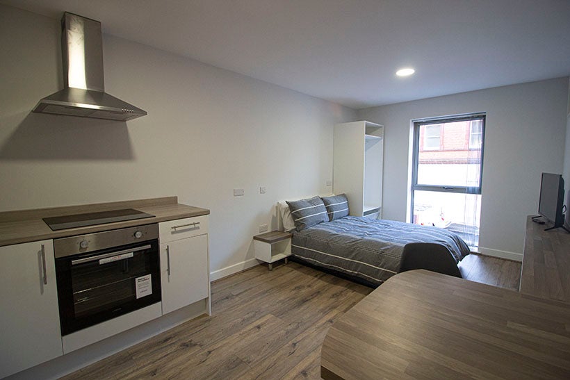 Flat Clare Street in Nottingham