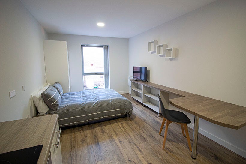 Flat Clare Street in Nottingham