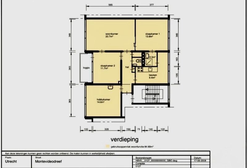 Appartement Montevideodreef 11