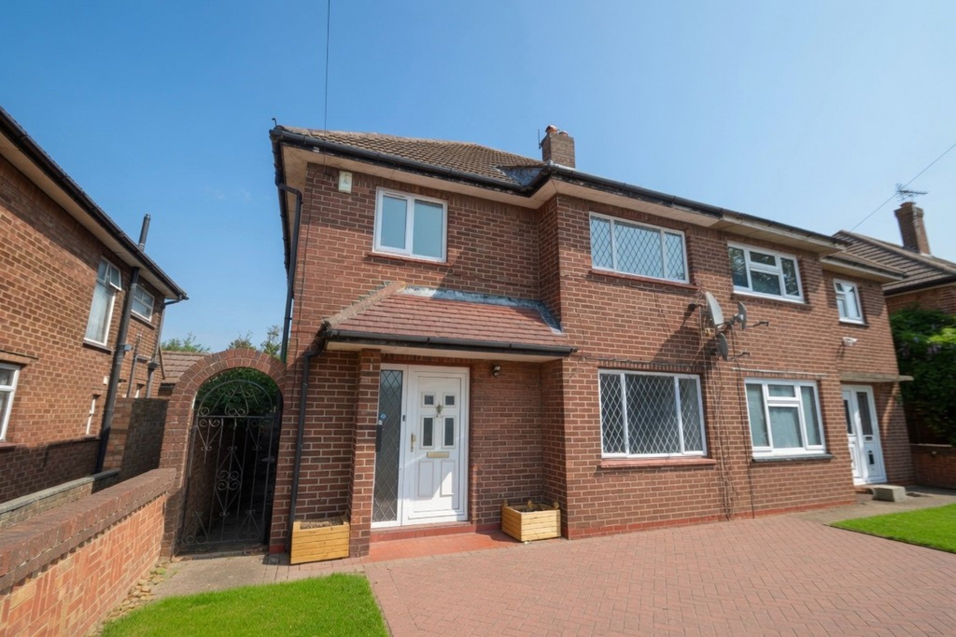 House Station Crescent in Borough of Spelthorne