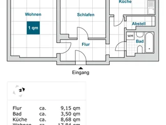 Wohnung Mosenstraße in Dresden