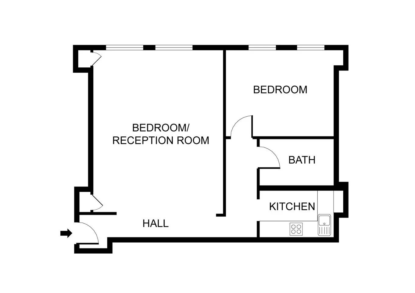 Flat Bedford Avenue in Greater London