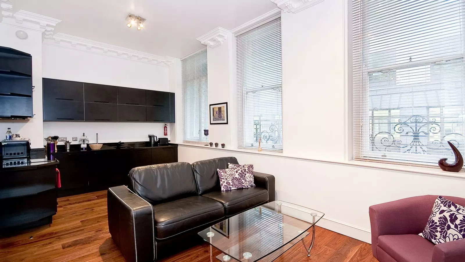 Flat Bishopsgate in City of London