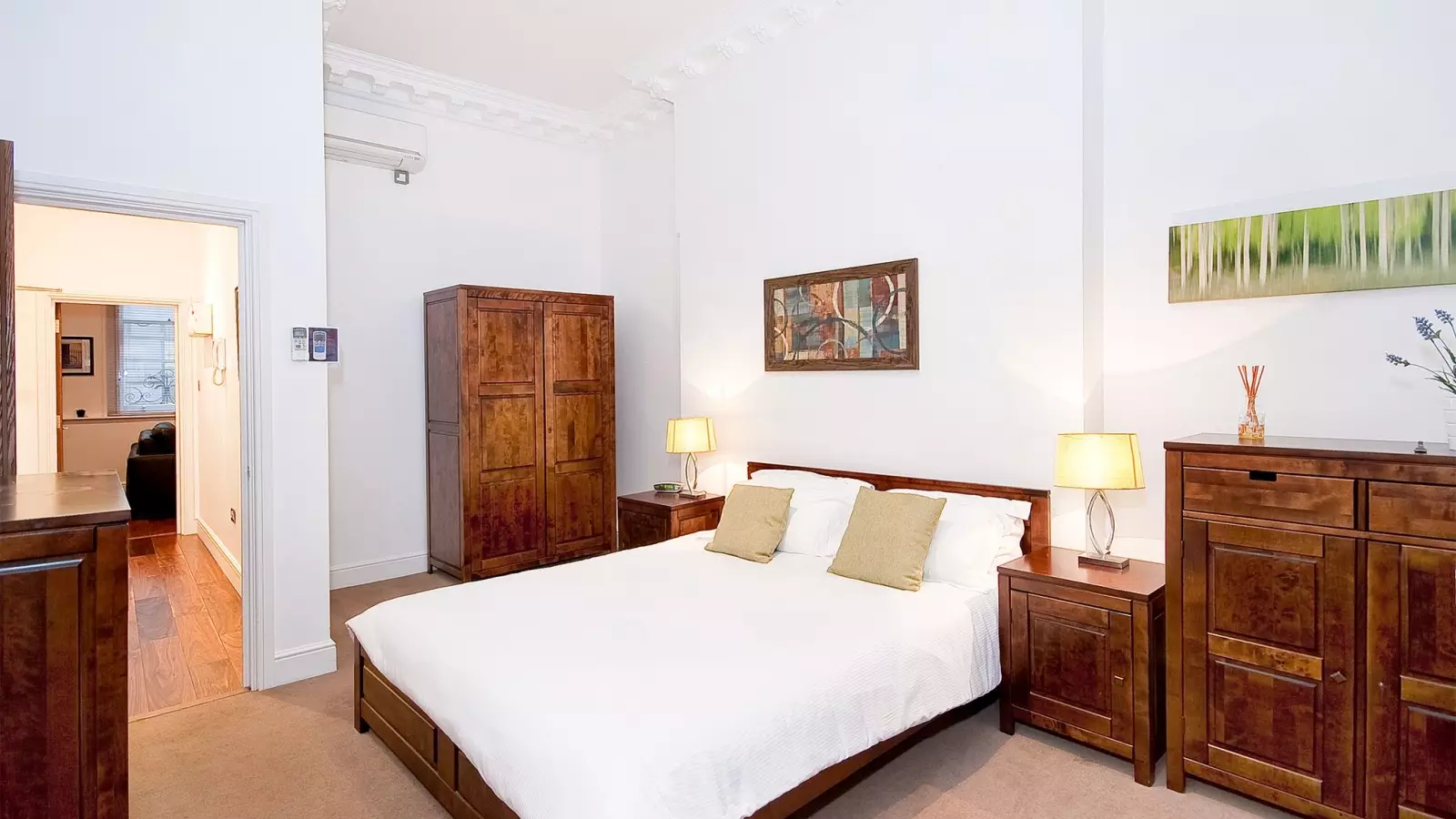 Flat Bishopsgate in City of London