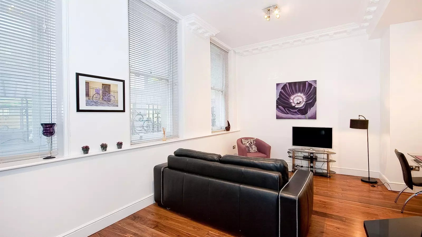 Flat Bishopsgate in City of London