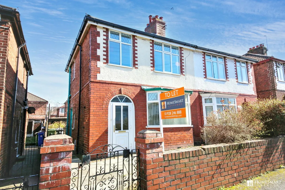 House Grange Road in Runcorn