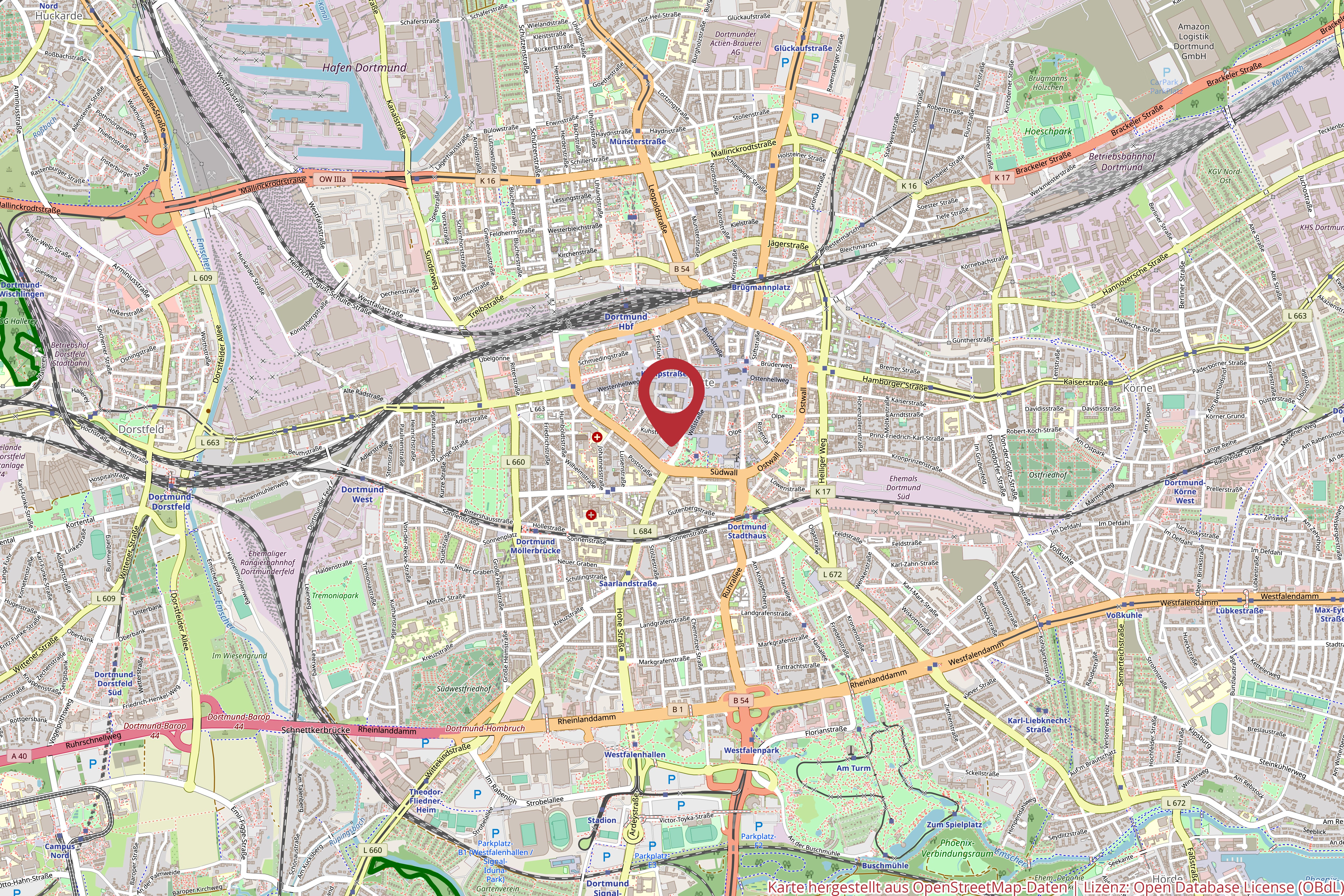 Wohnung Hansastraße in Dortmund