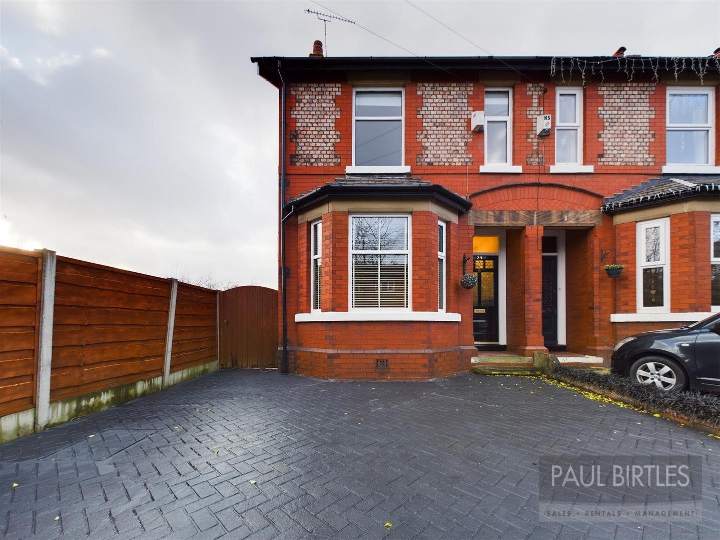 House Brook Road in Trafford