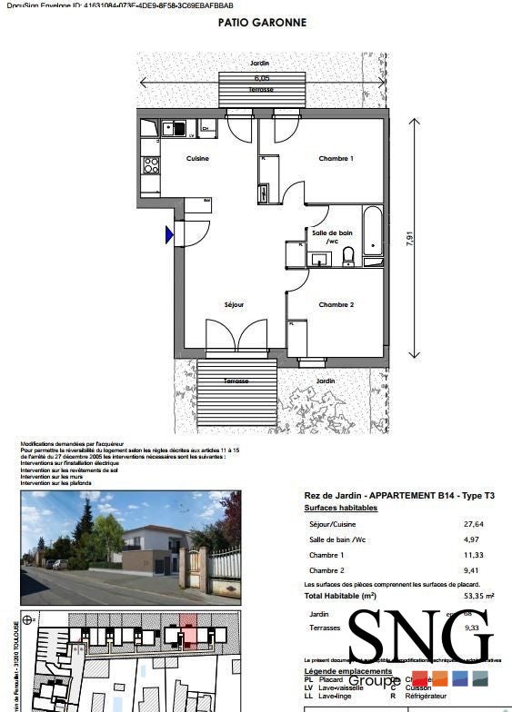 Flat Chemin de Fenouillet in Toulouse