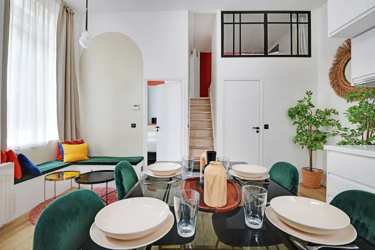 Flat Rue Thimonnier in Paris