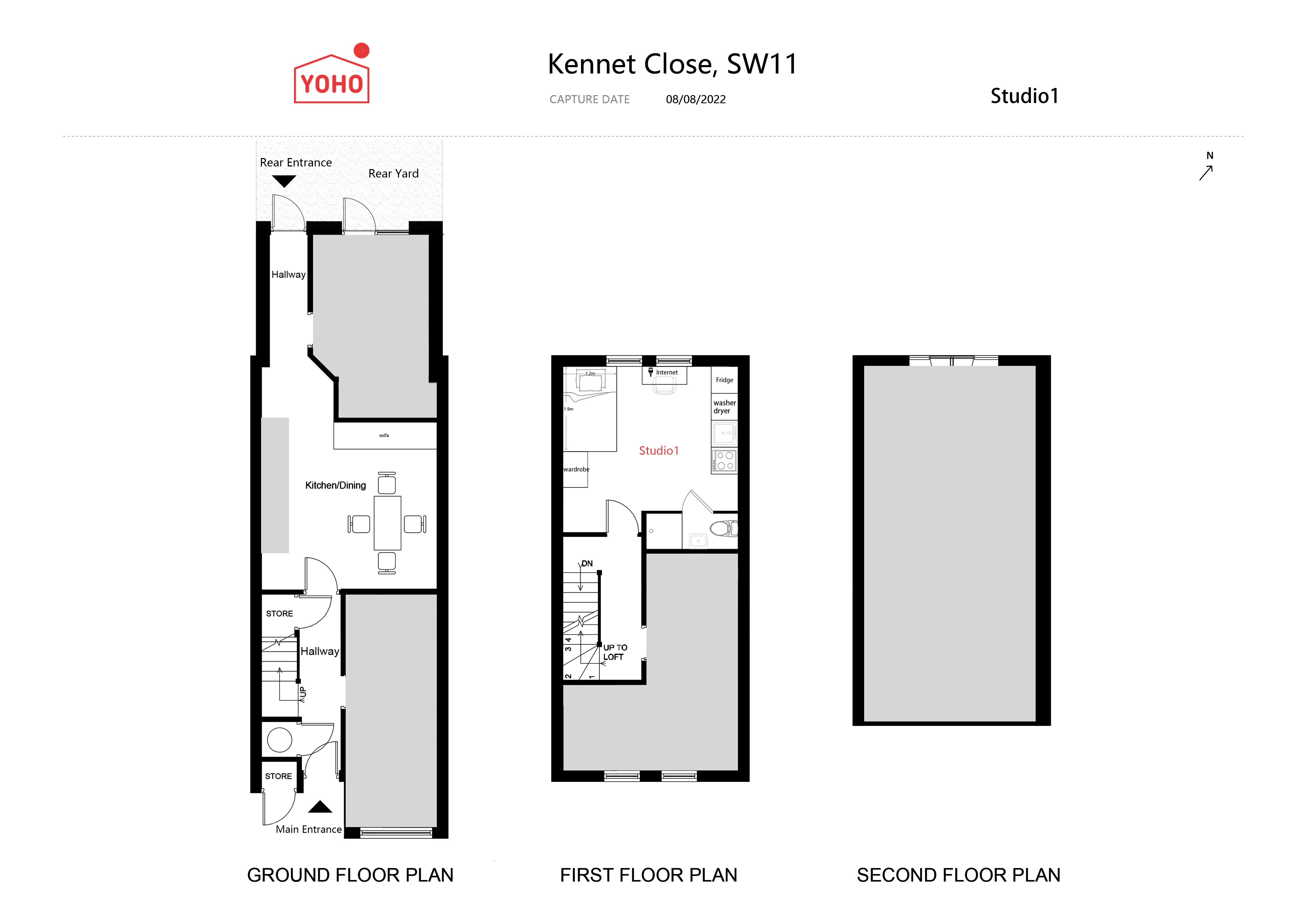 Flat Tours Passage in Greater London