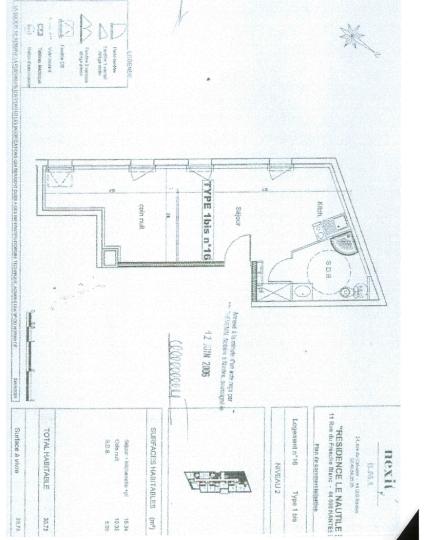 Appartement Rue de la Bourgeonnière à Nantes