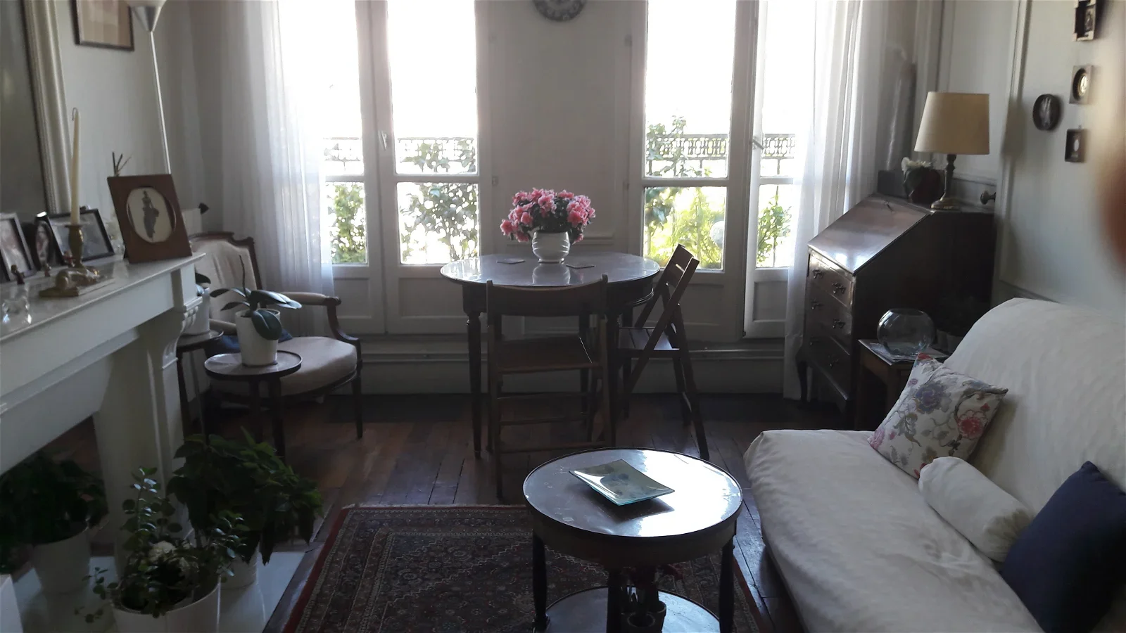 Chambre Boulevard Pereire à Paris