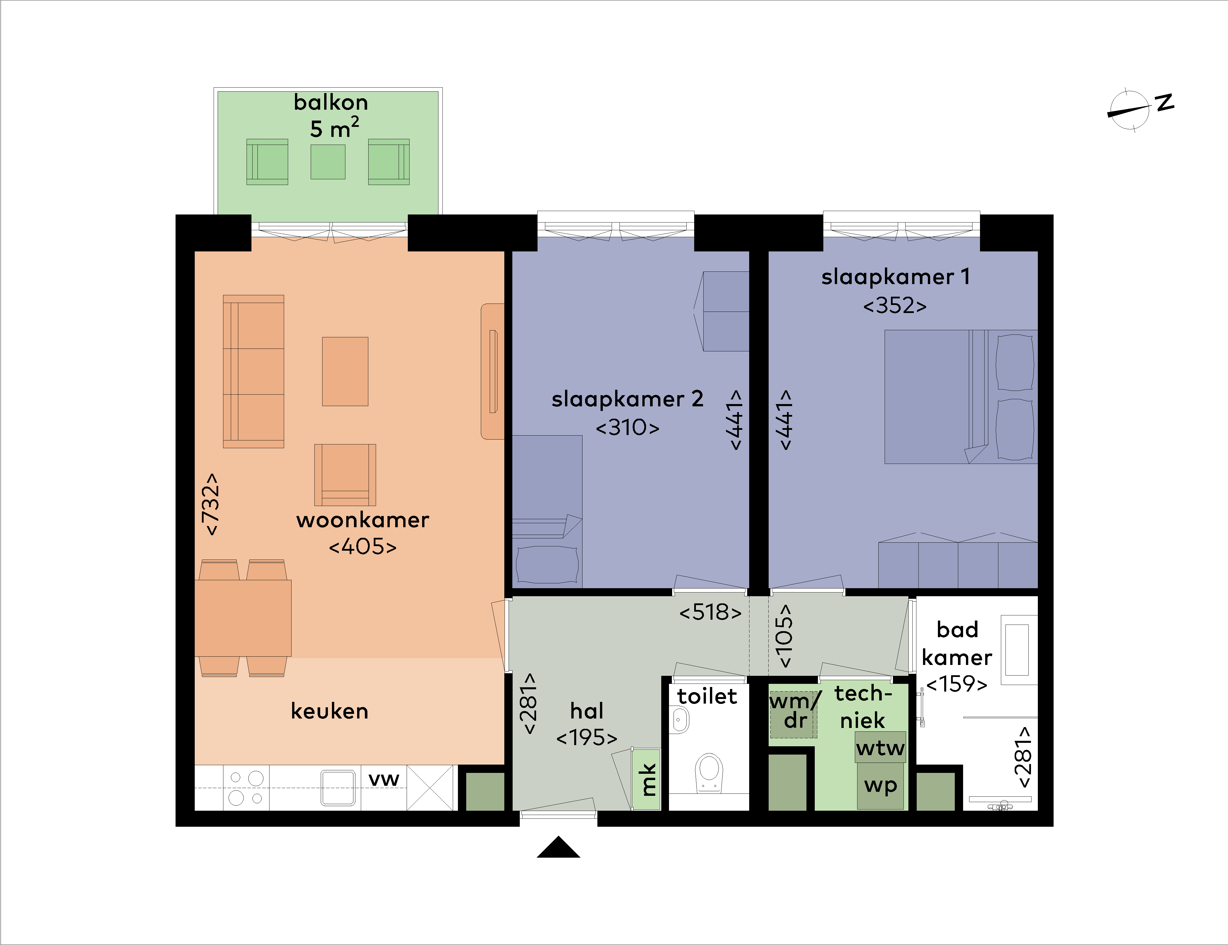 Appartement Hulsmaatstraat 29 in Enschede
