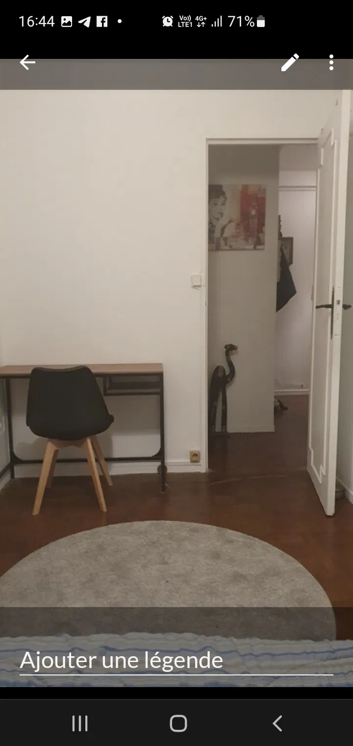 Chambre Rue Robert Degert à Ivry-sur-Seine