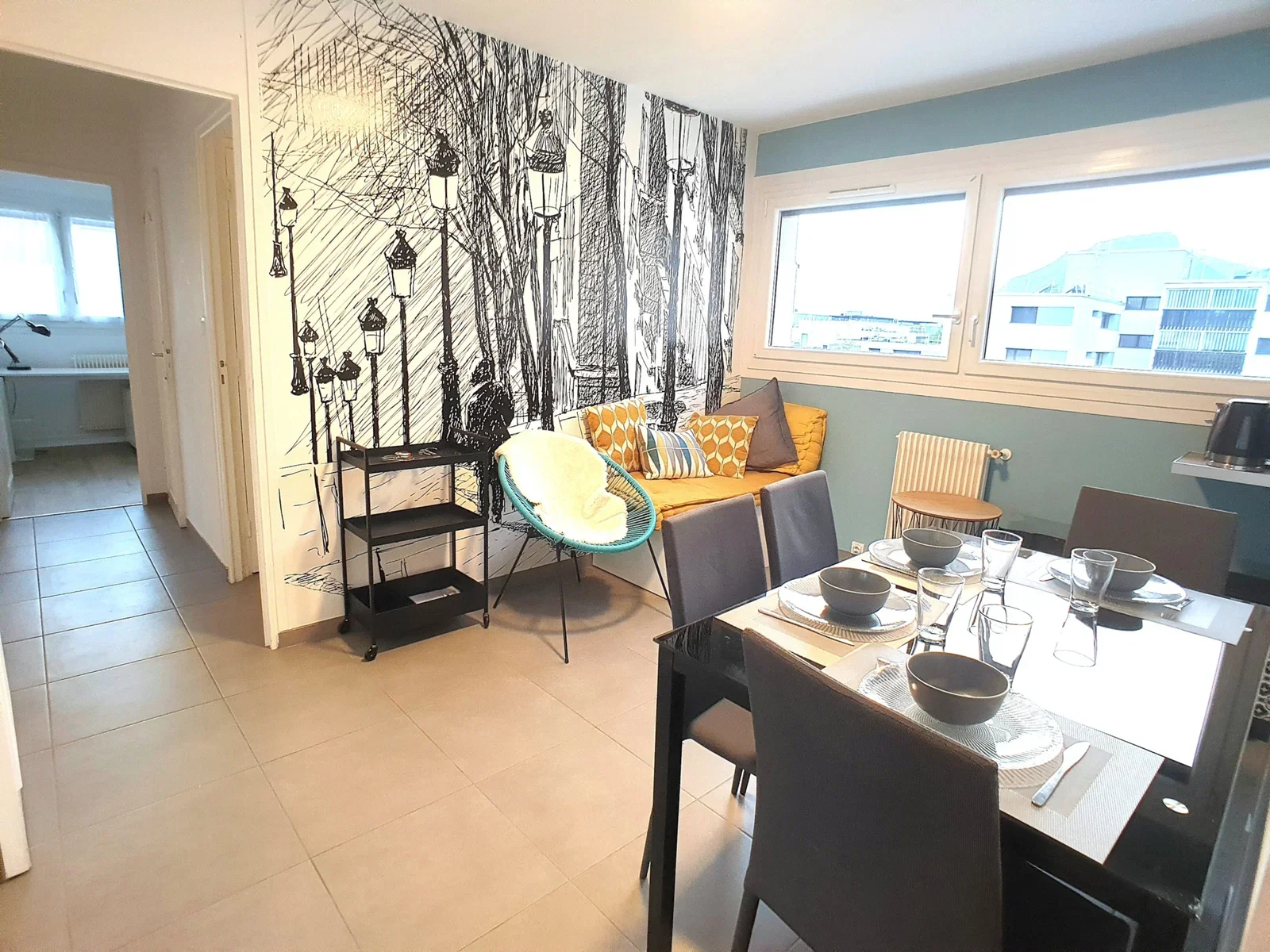 Flat Rue des Trois Quartiers in Grenoble
