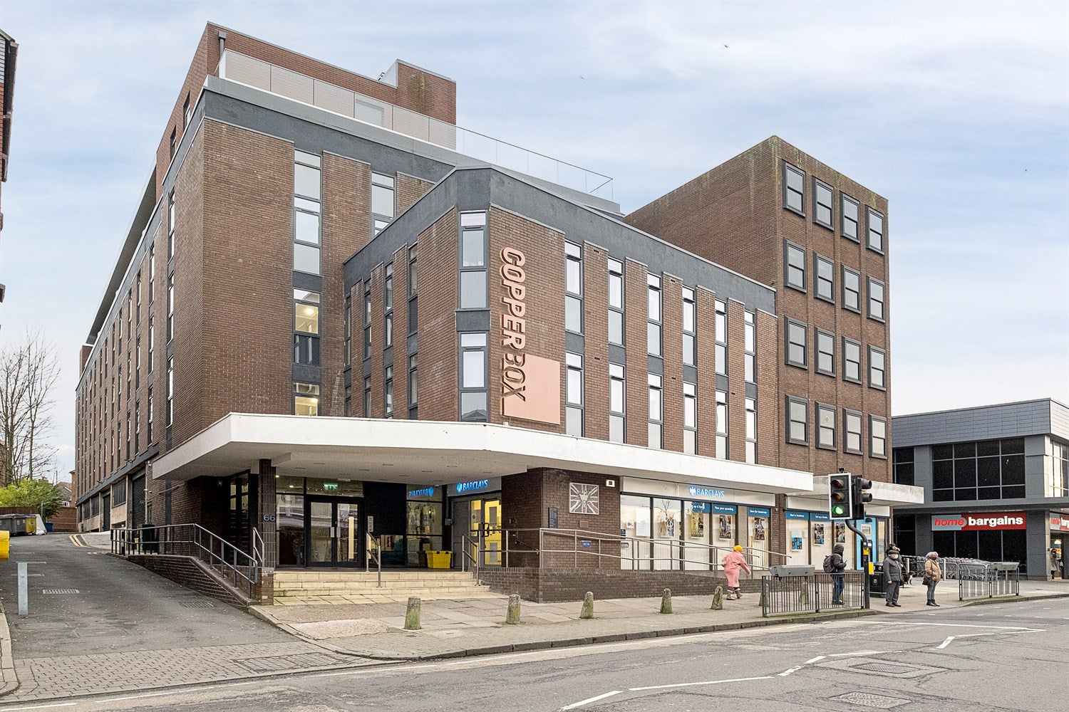 Flat High Street in Birmingham