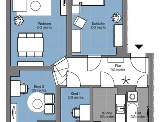 Wohnung Mascovstraße in Leipzig