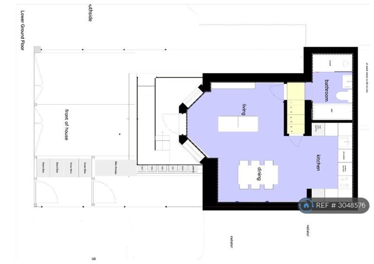 Flat Clapham Common South Side in Greater London