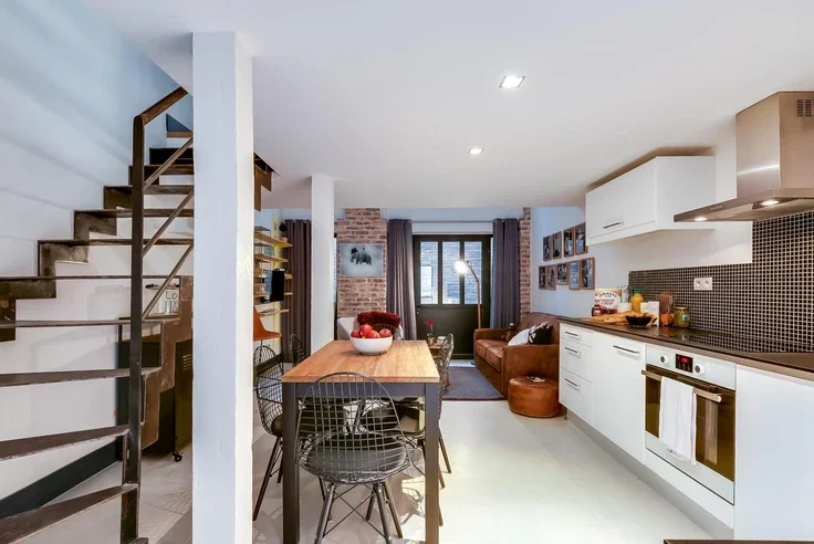 Flat Rue Tardieu in Paris