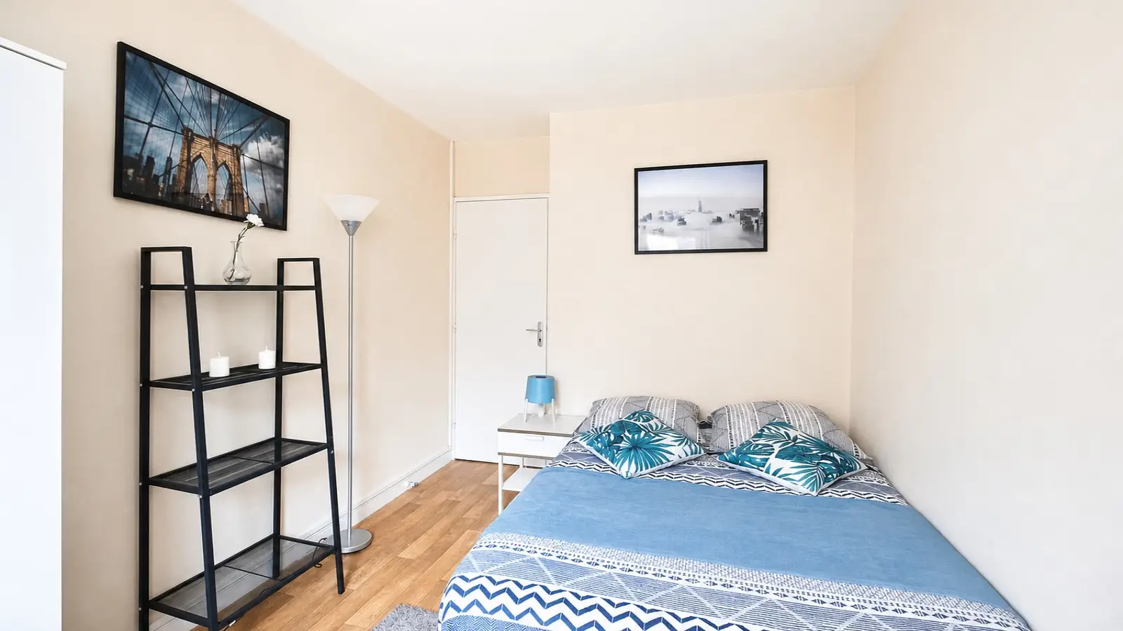 Chambre Rue Vitruve à Paris