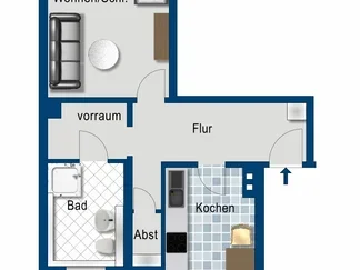 Wohnung Erich-Thiele-Straße in Leipzig