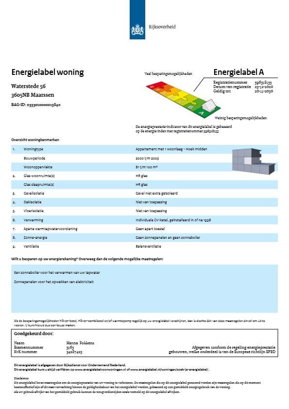 Flat Waterstede in Maarssen
