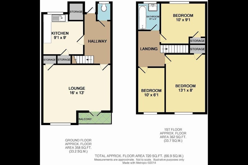 Room Riley Road in Greater London