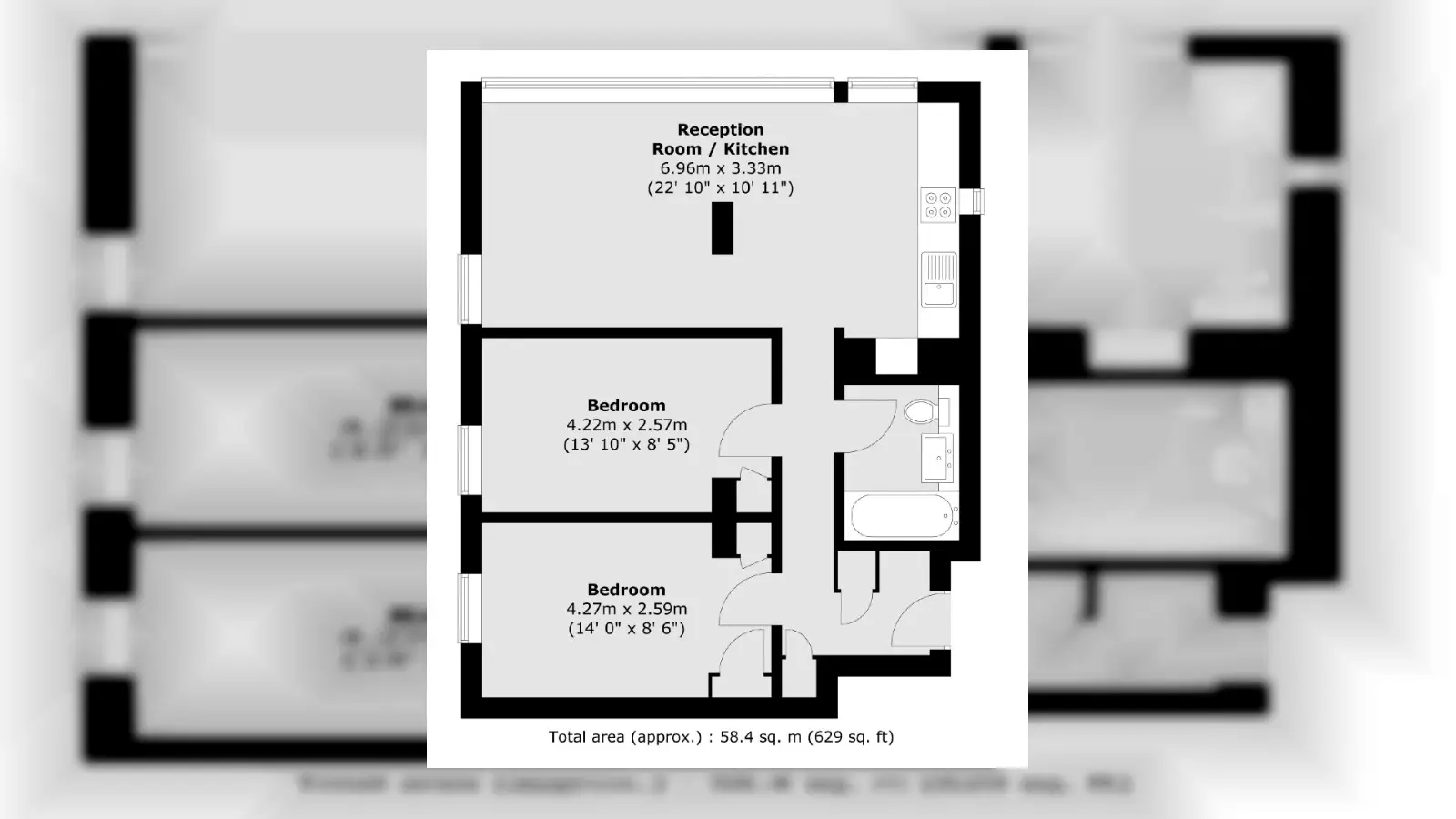 Flat West Lane in Greater London