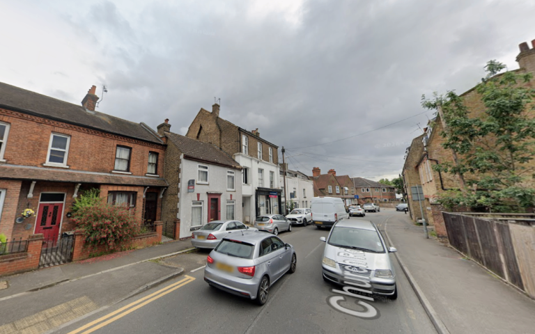 Flat Church Road in Greater London