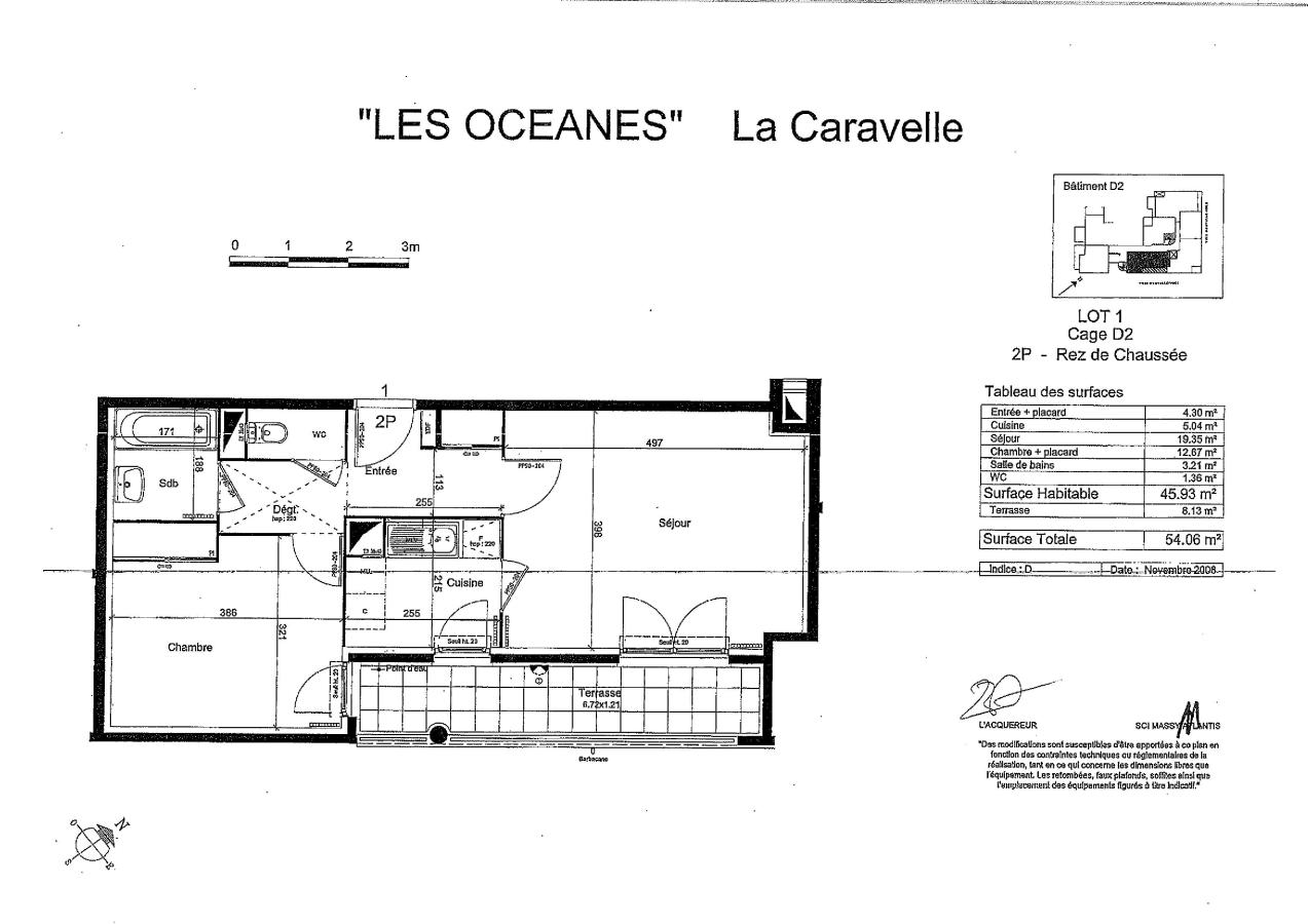 Appartement Rue Magellan à Massy
