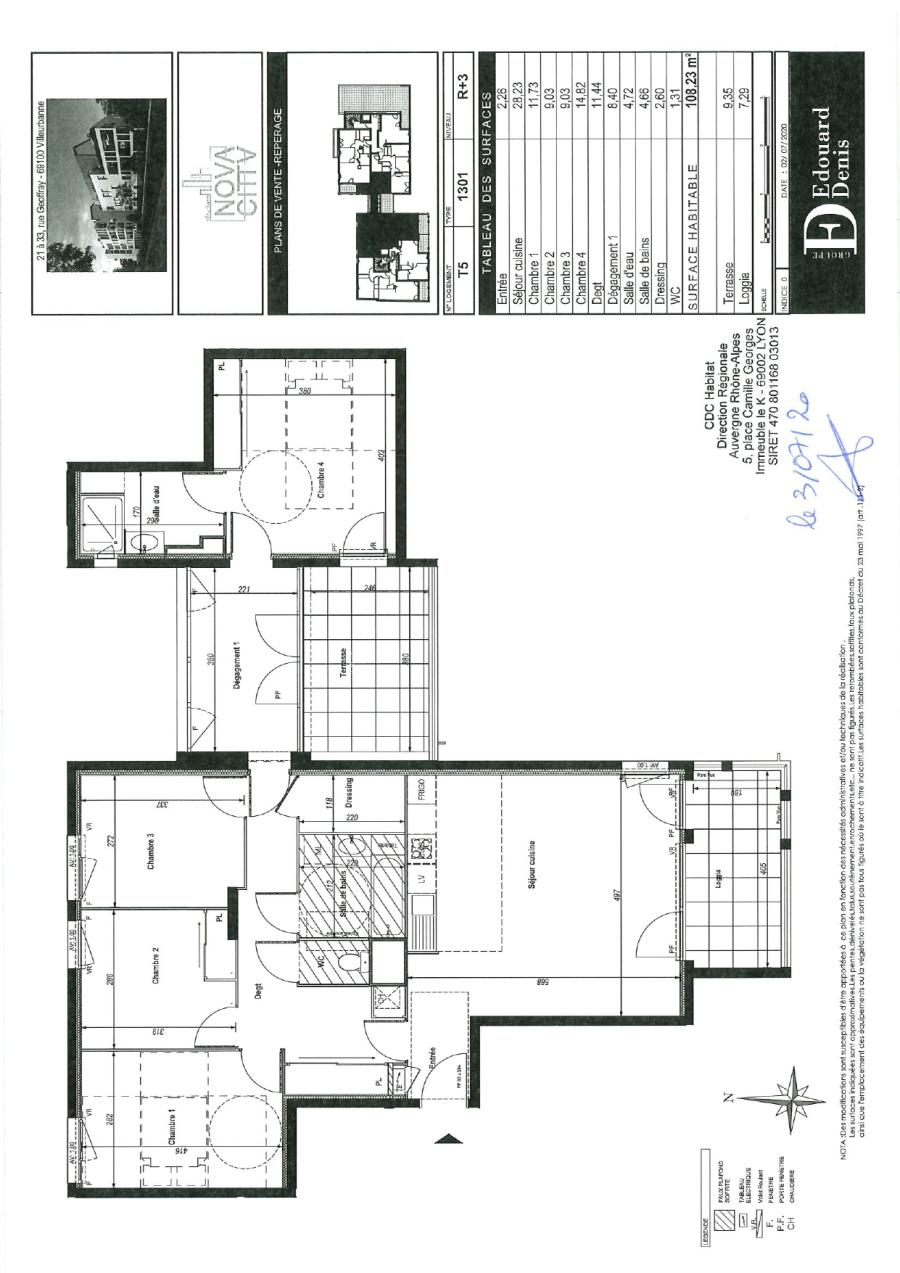 Appartement Rue Geoffray à Villeurbanne
