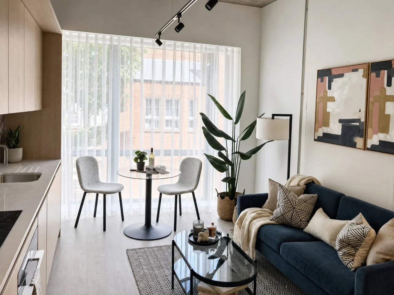 Flat Hammersmith Road in Greater London