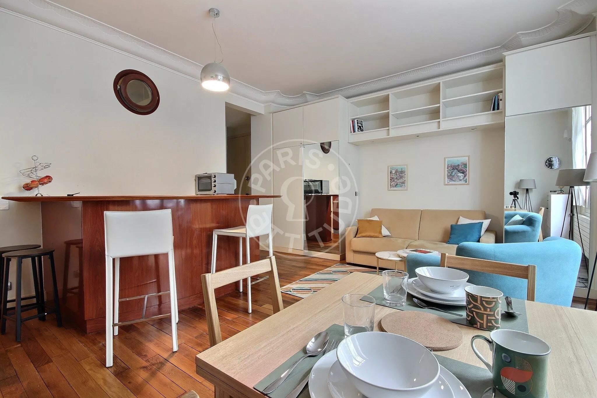 Flat Hameau de Boulainvilliers in Paris