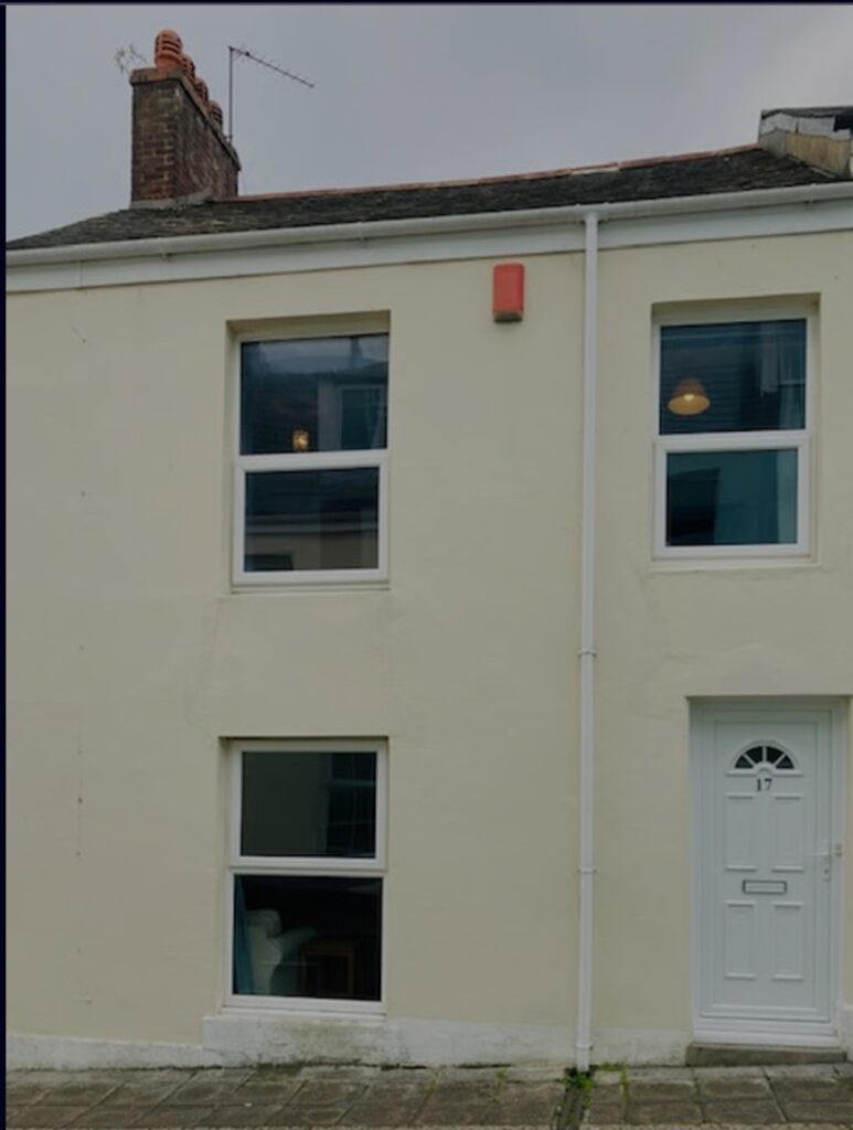 House Wellington Street in Plymouth