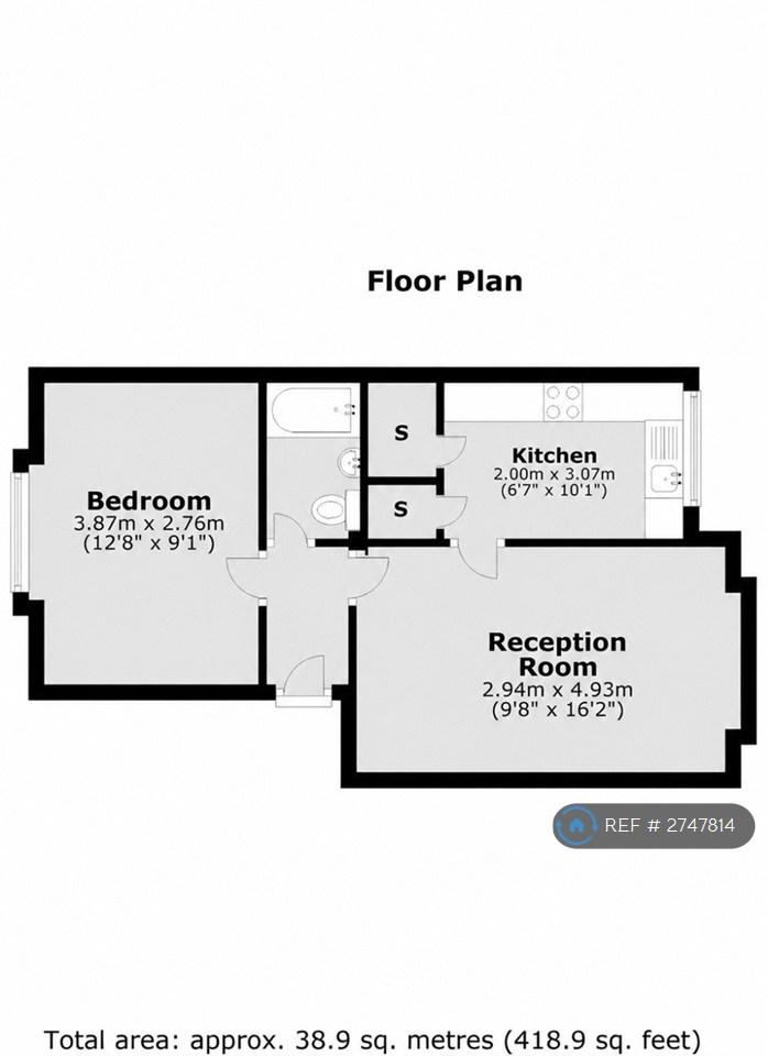 Flat Radlett Close in Greater London
