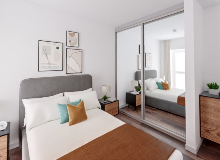 Flat Barking Wharf Square in Greater London