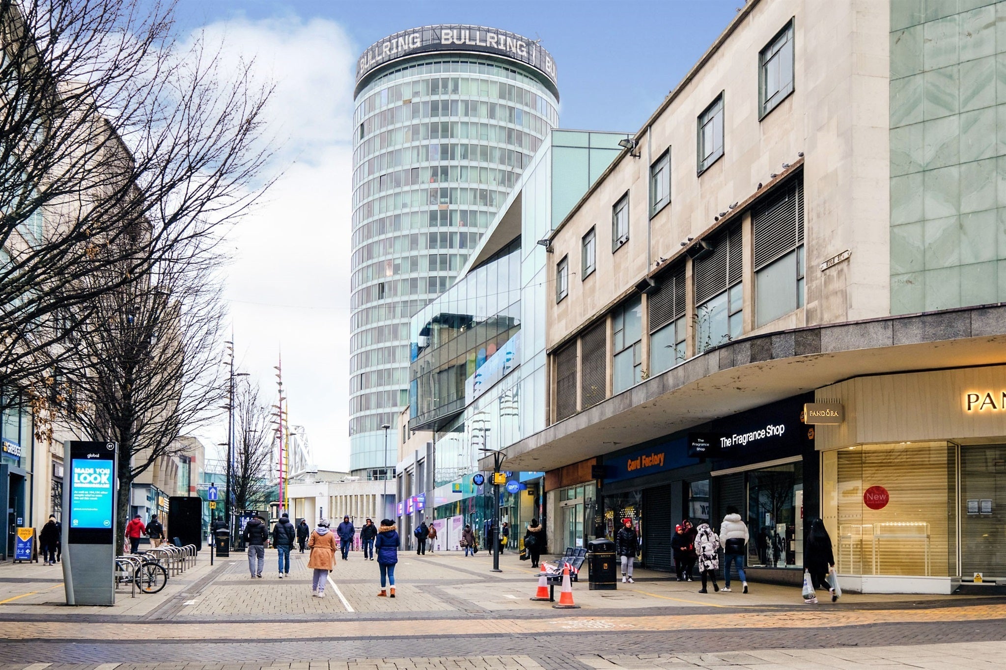 Flat New Street in Birmingham
