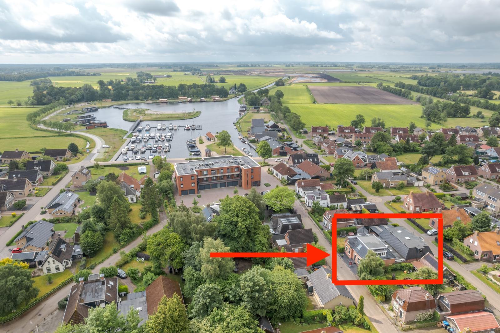 Huis Fabrykswei 25 in Oudega