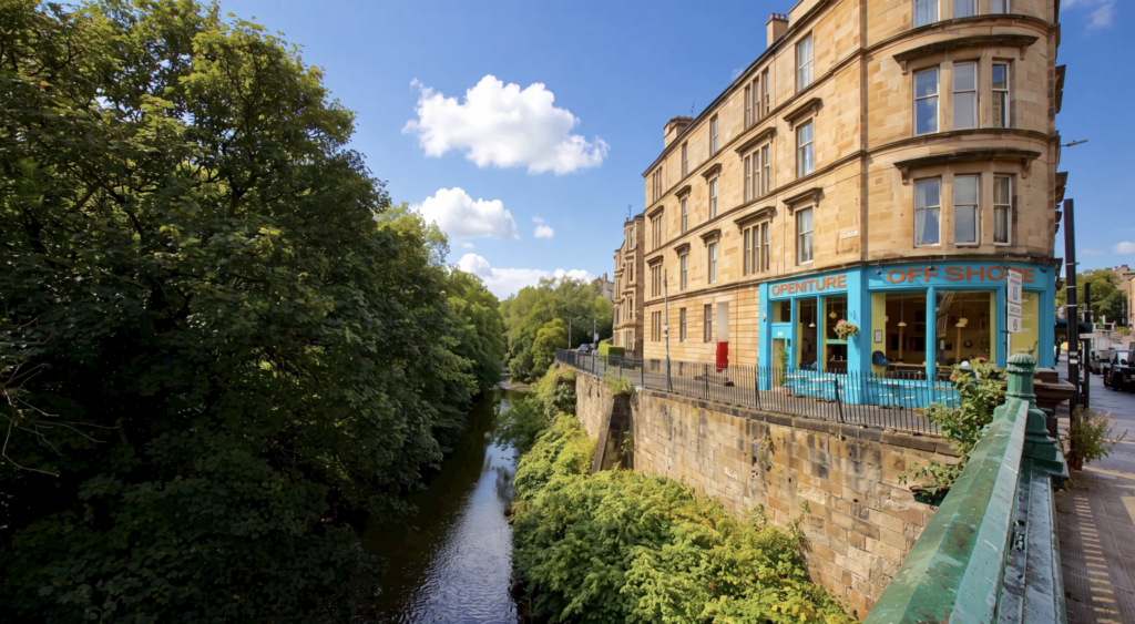 Flat Westbank Quadrant in Glasgow