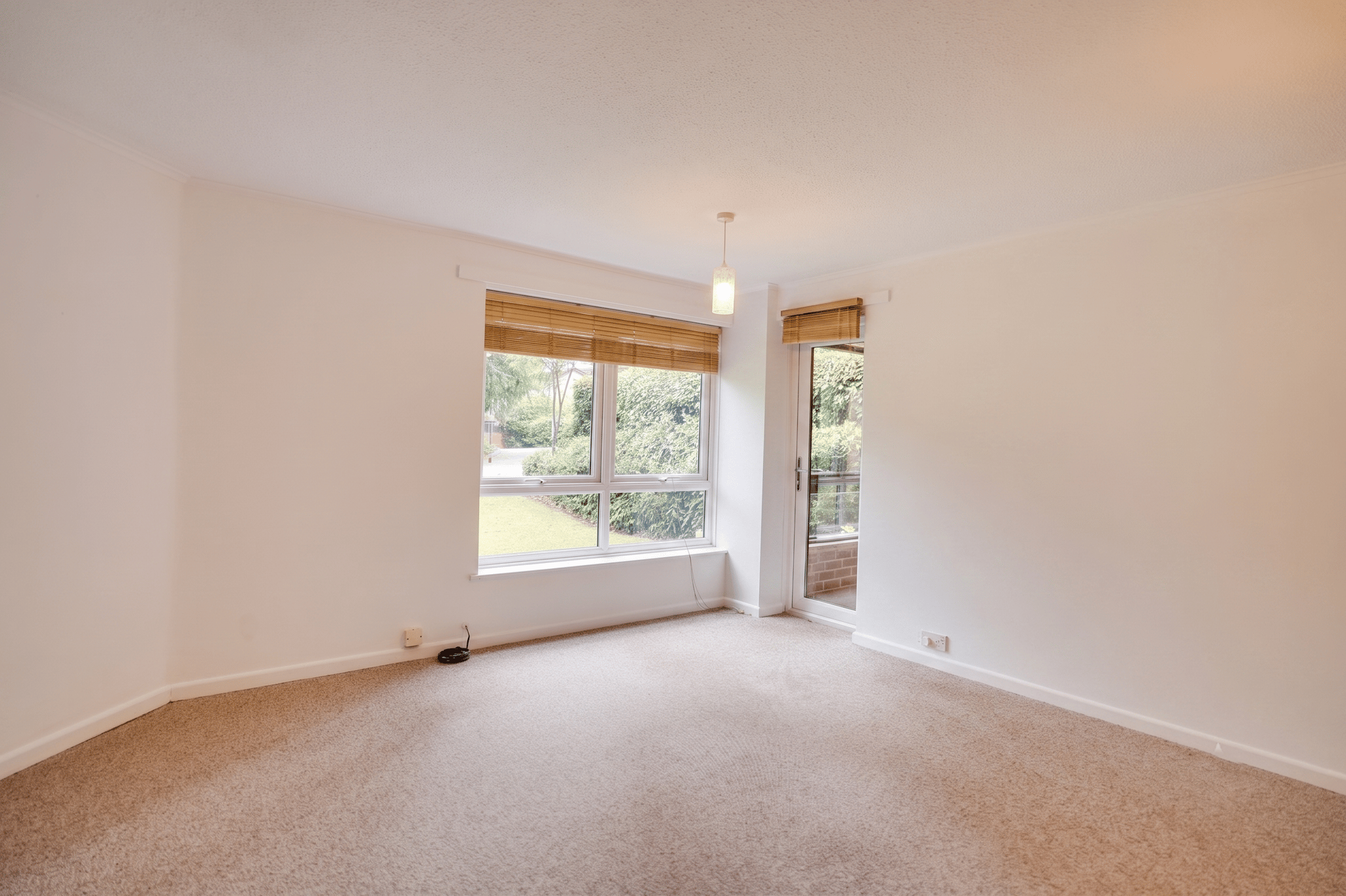 Flat Hadham Road in East Hertfordshire